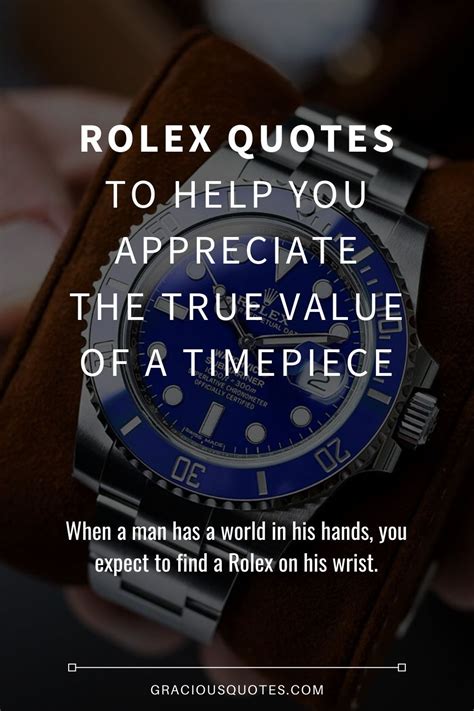 Top Inspiring Quotes About Rolex Watches